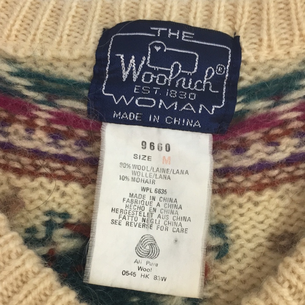 Vintage Woolrich Sweater